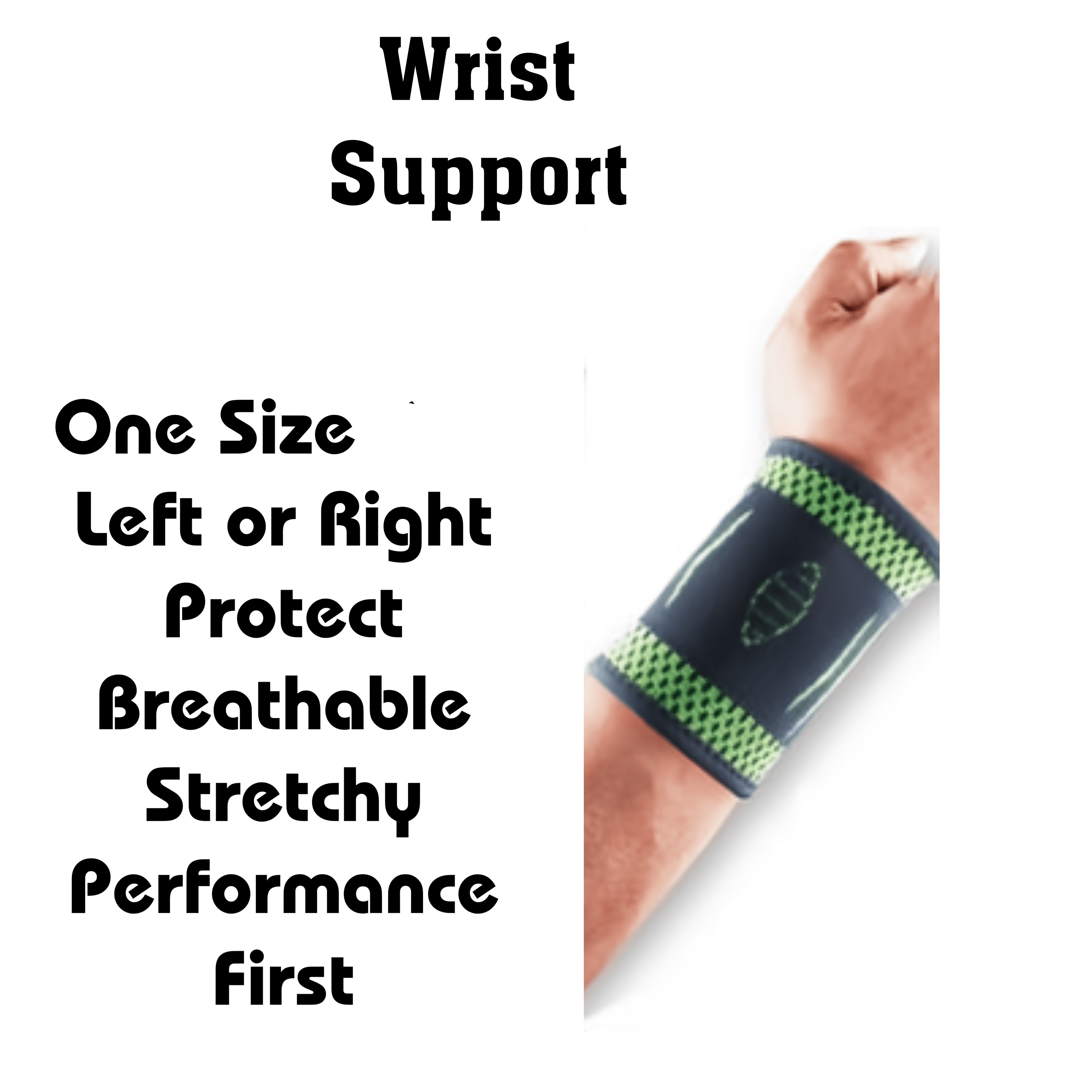 Elbow Wrist Knee Performance Support Bands