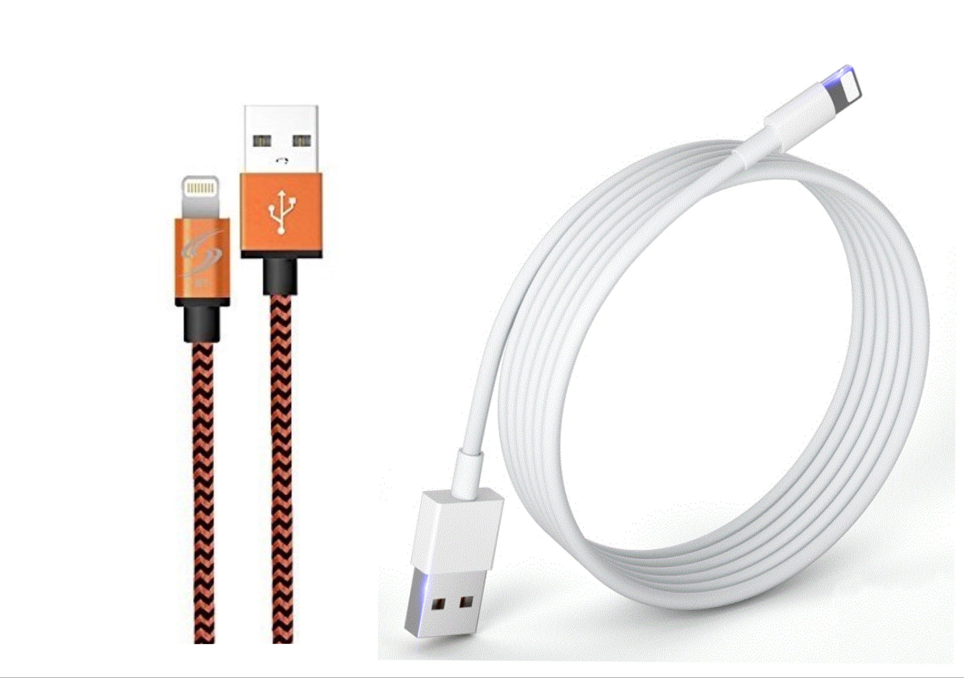 Extra Long 10 FEET Cable 2 Pack! Charger Compatible for Iphone