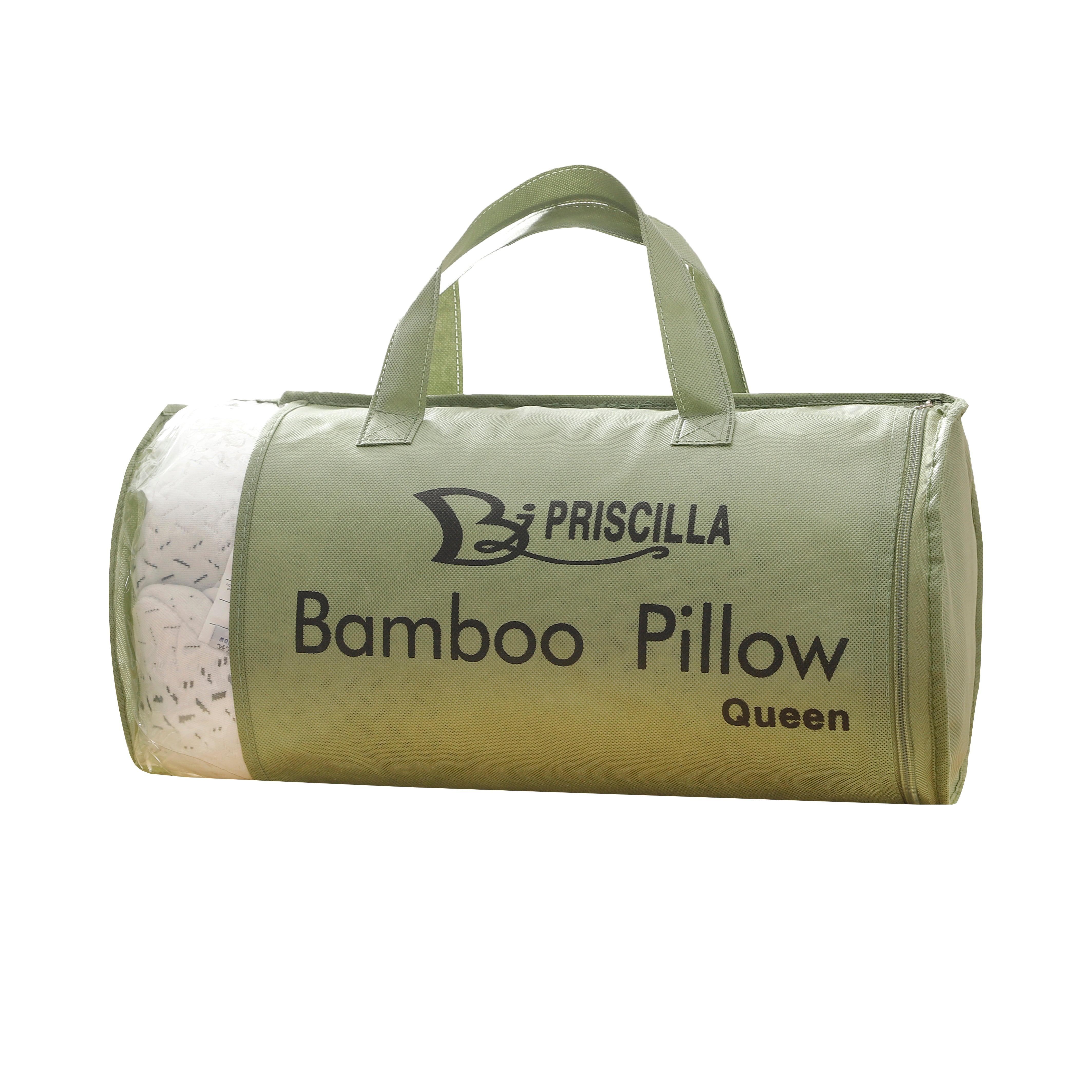 Priscilla Luxury Bamboo Shredded Memory Foam Pillow