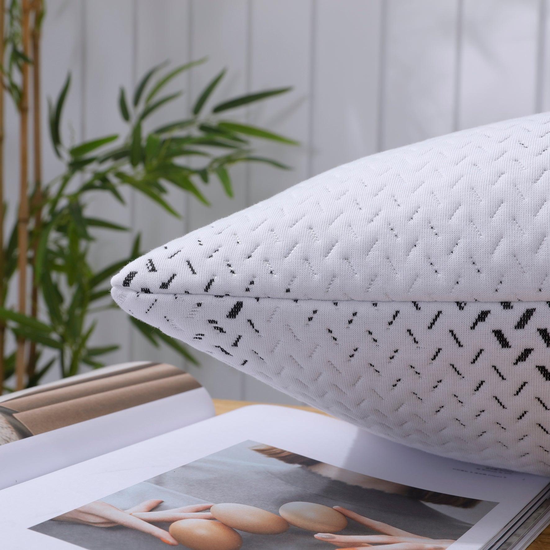 Priscilla Luxury Bamboo Shredded Memory Foam Pillow