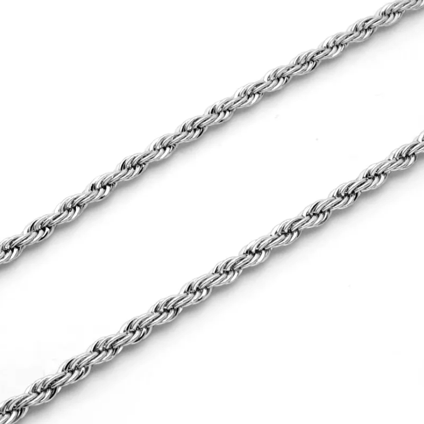 Stainless Steel Necklace Chains (Multiple Sizes & Styles)