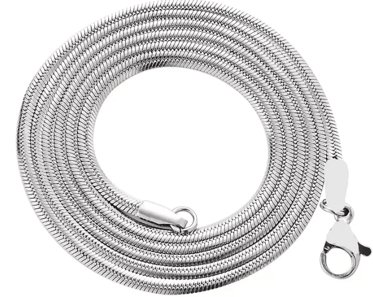 Stainless Steel Necklace Chains (Multiple Sizes & Styles)