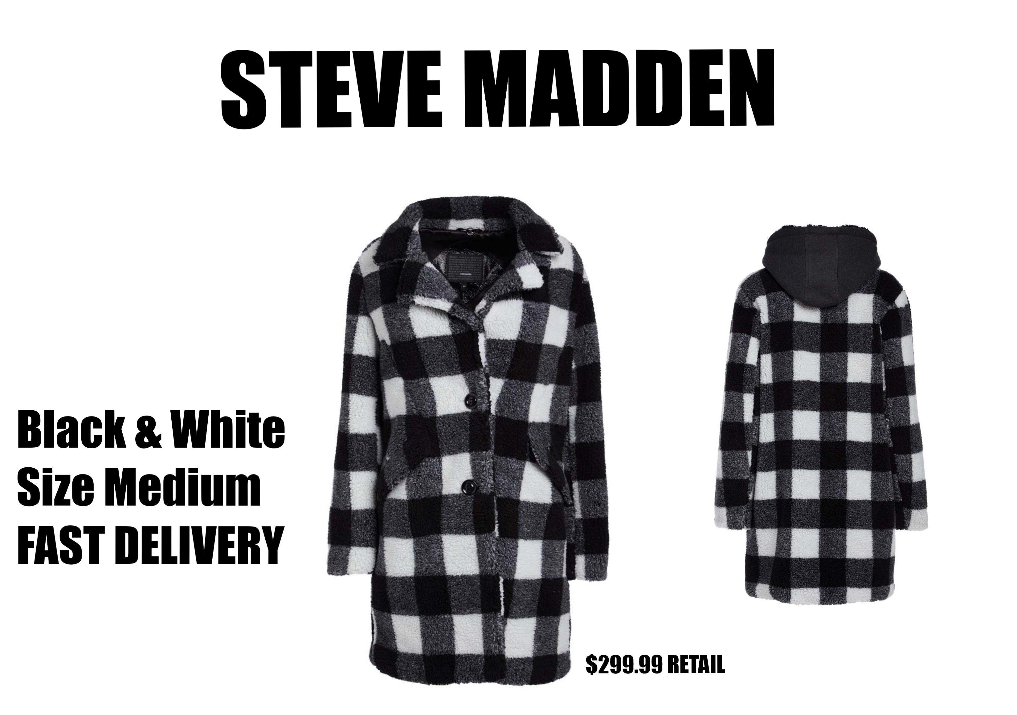 Steve Madden Winter Coats See Size Chart