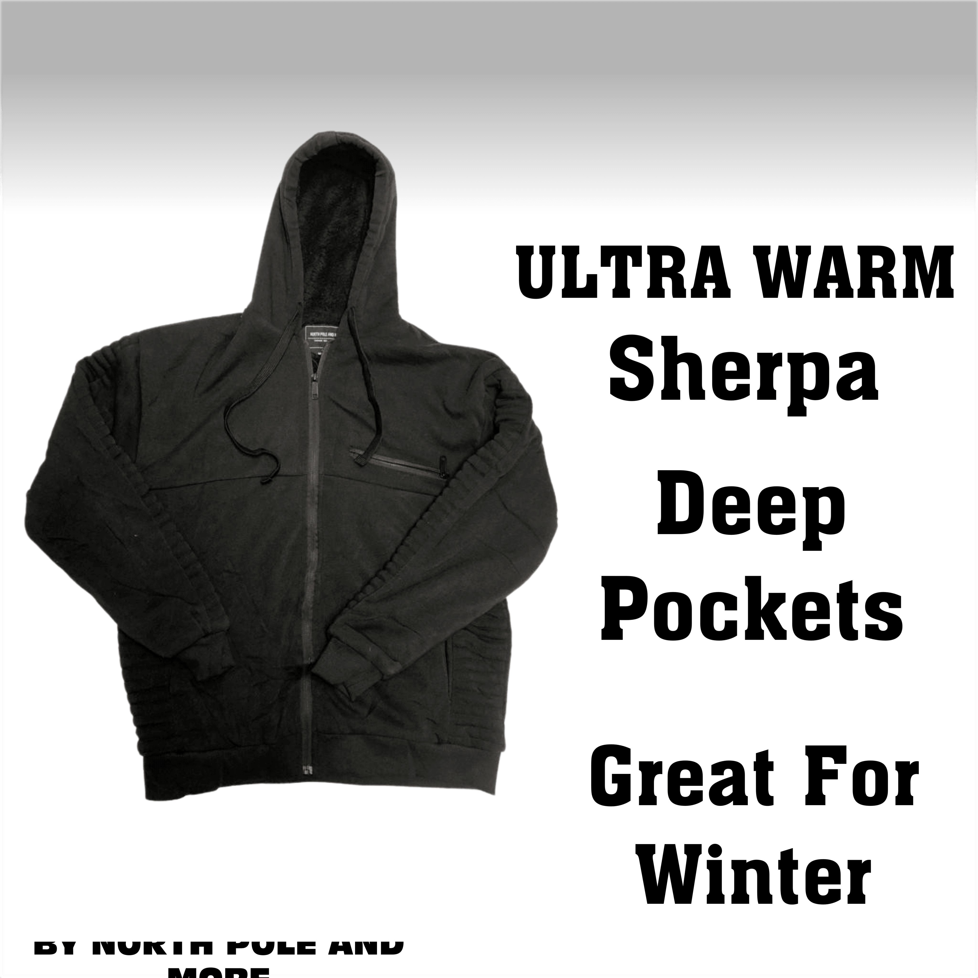 Ultra Warm Winter Sherpa Hoodie