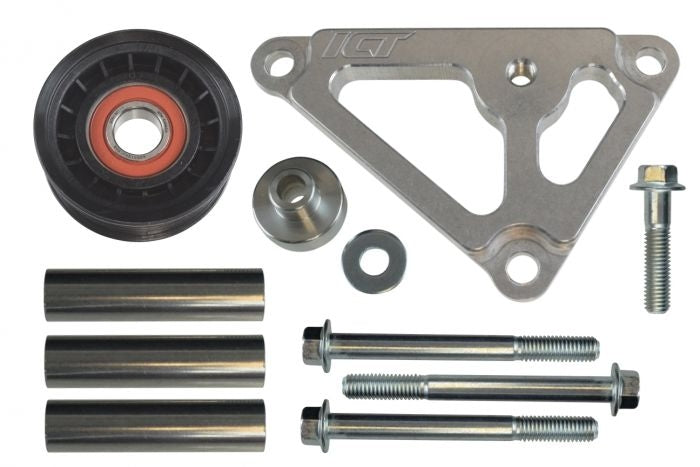 LS Idler Pulley Bracket - Power Steering Delete LSX Camaro 1999 2002 LS1 GTO ICT