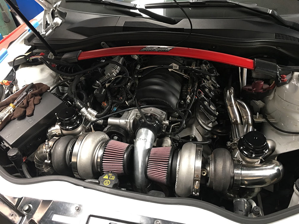 Speed Engineering 2010-2015 Camaro Universal Turbo Headers | (Foward Facing)
