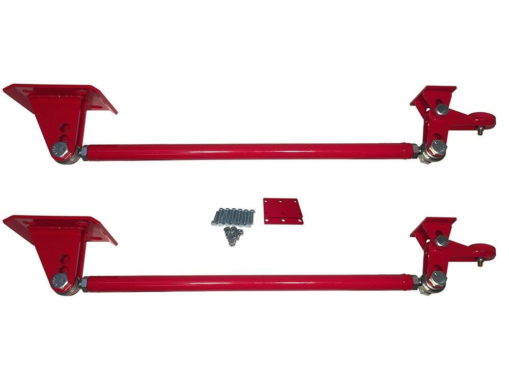 Suspension Engineering Chevrolet C10 Truck Traction Bars | 1973-1987 (Axle Flipped Trucks) Red