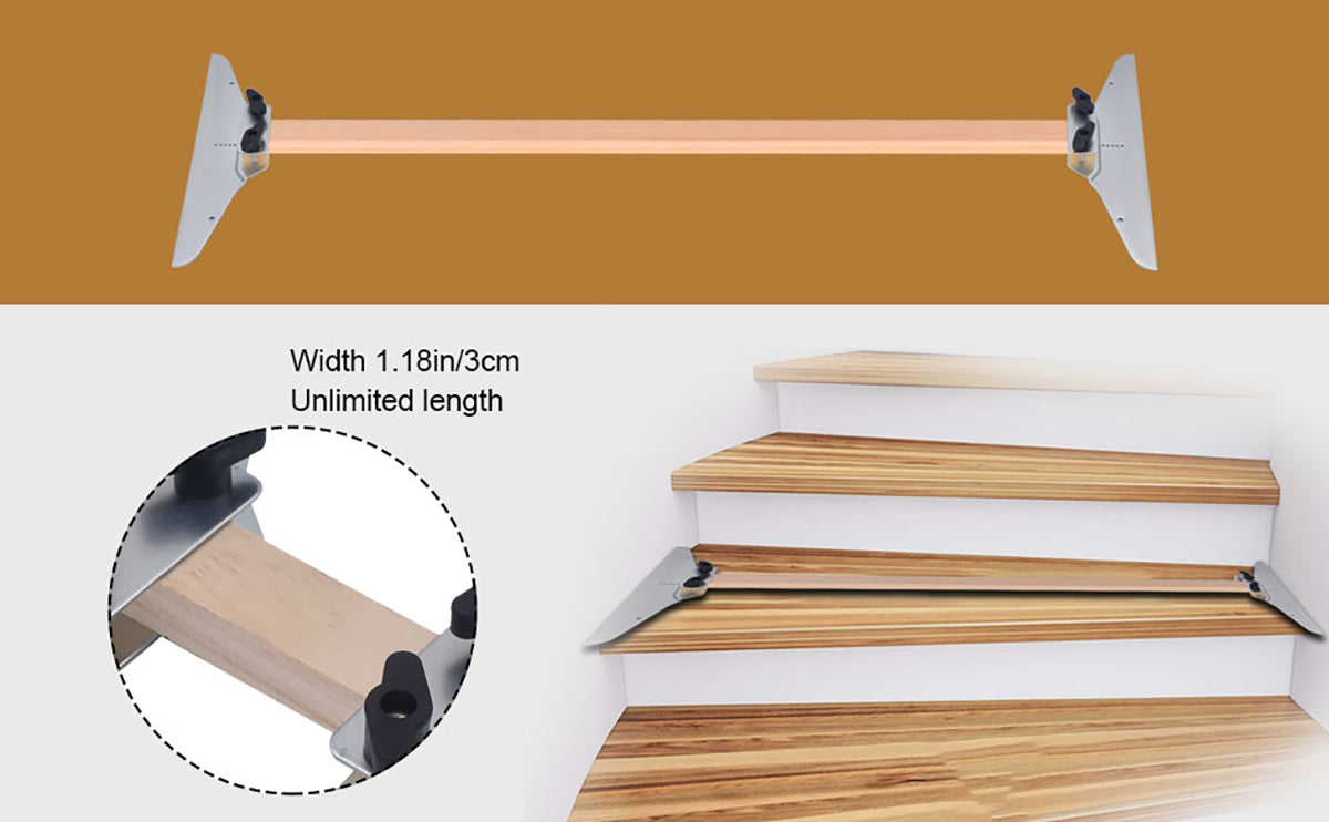 Proster Stair Tread Template Set, Stair Tread Jig, Stair Cutting Tools