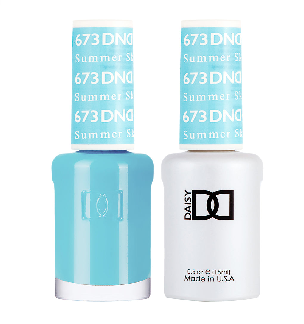 DND Duo Gel 673 Summer Sky