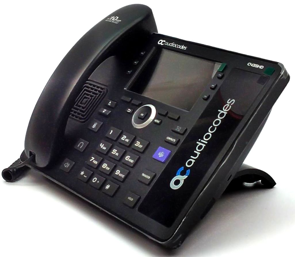 AudioCodes C435HD PoE IP Business Phone GGWV00740 for Microsoft Teams