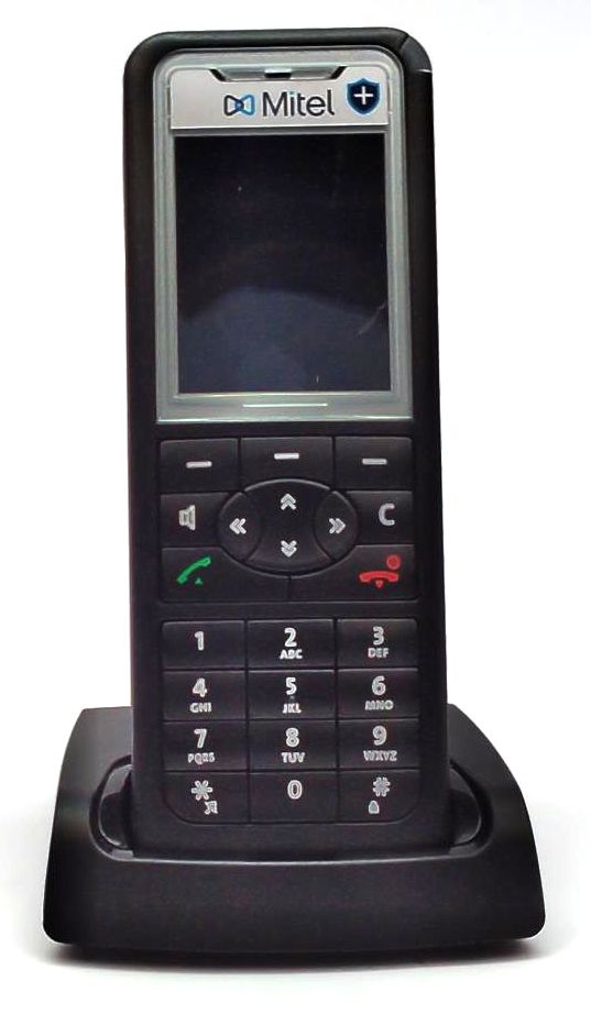 Mitel 612DT DECT Handset Antimicrobial Business Complete set with Dock