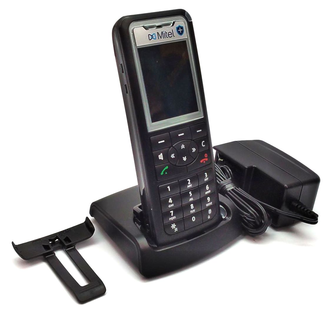 Mitel 612DT DECT Handset Antimicrobial Business Complete set with Dock