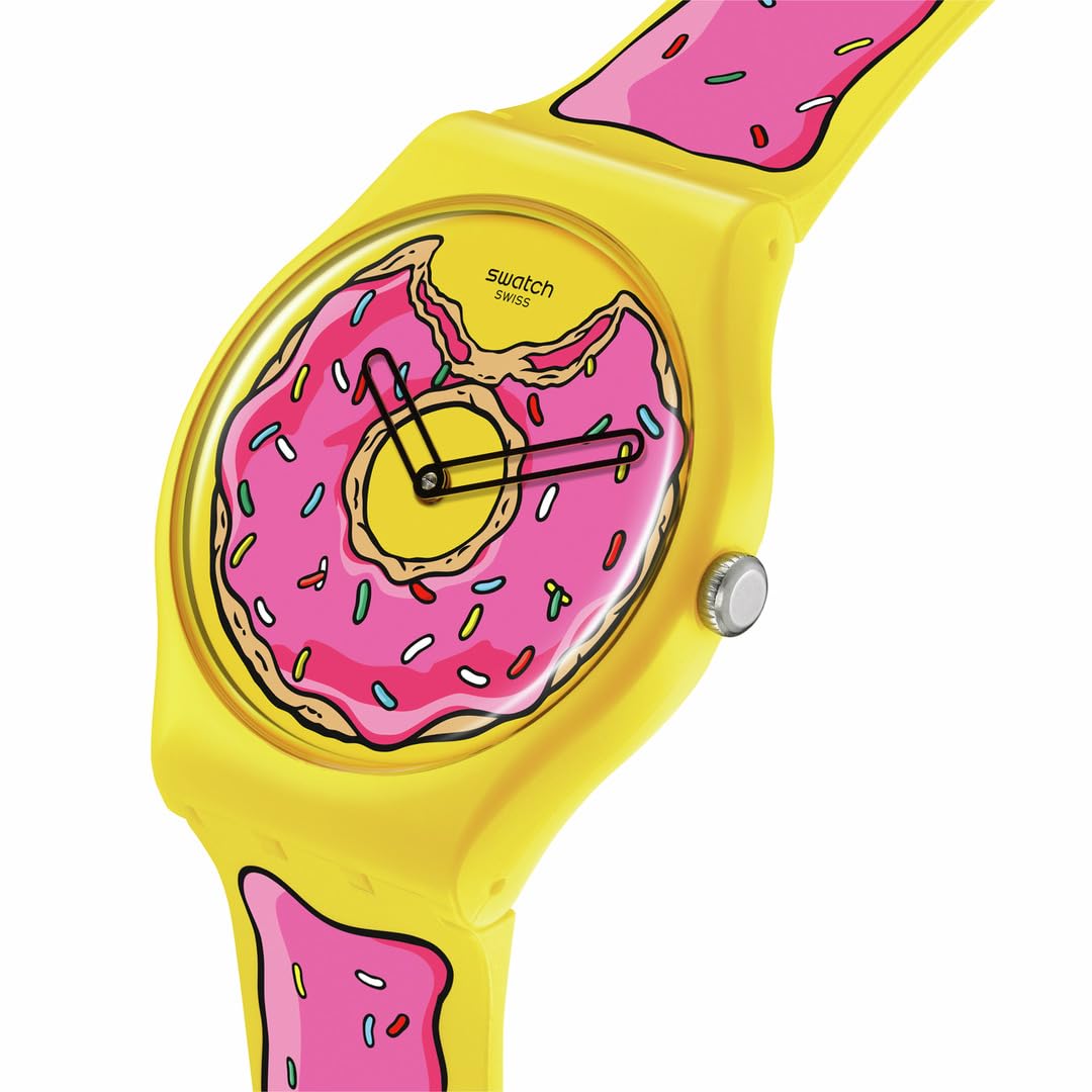 Swatch Seconds of Sweetness Casual Yellow Watch