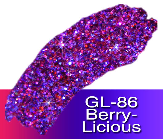 Bright Purple Glitter - GL86 Berry-Licious Extra Fine Cut .008