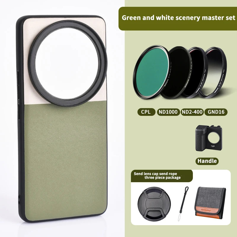 Walkingway Mobile Phone Filter Kit For Xiaomi 13 Ultra Phone Case 67mm