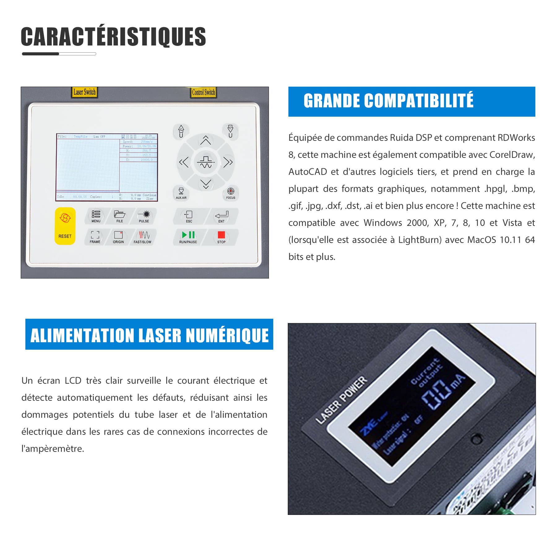 Graveur Laser pour graver et découper