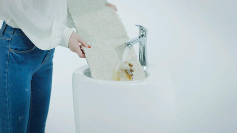 clean the carpet tiles