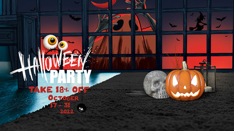 This is the banner of the Matace carpet company, and now Matace has an 18% discount for Halloween.