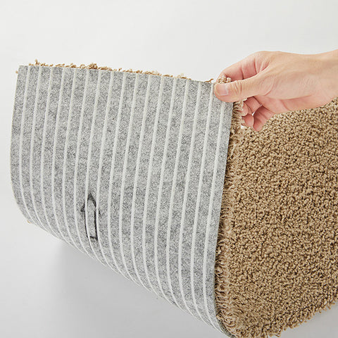 The back of removable carpet tile