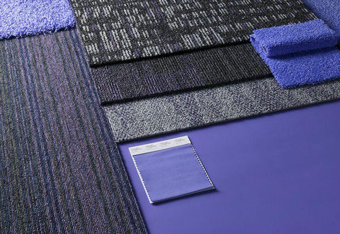 carpet in purple color