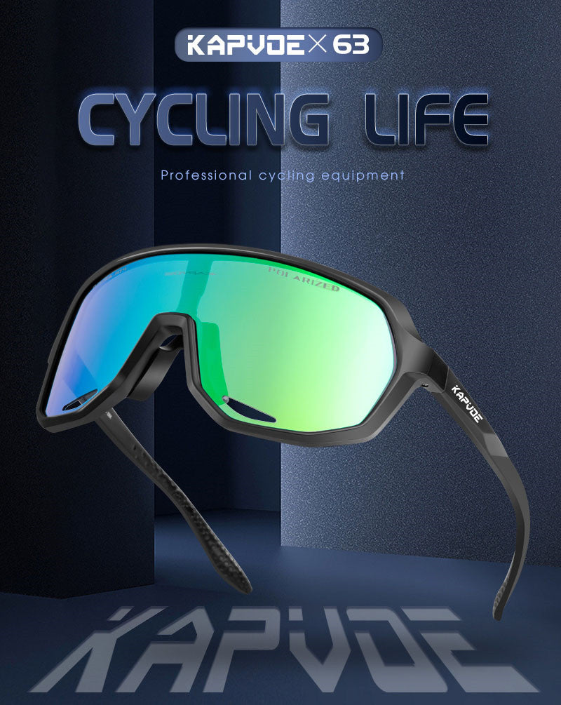 KAPVOE Fishing Goggles Polarized Sunglasses Outdoor Sports Cycling