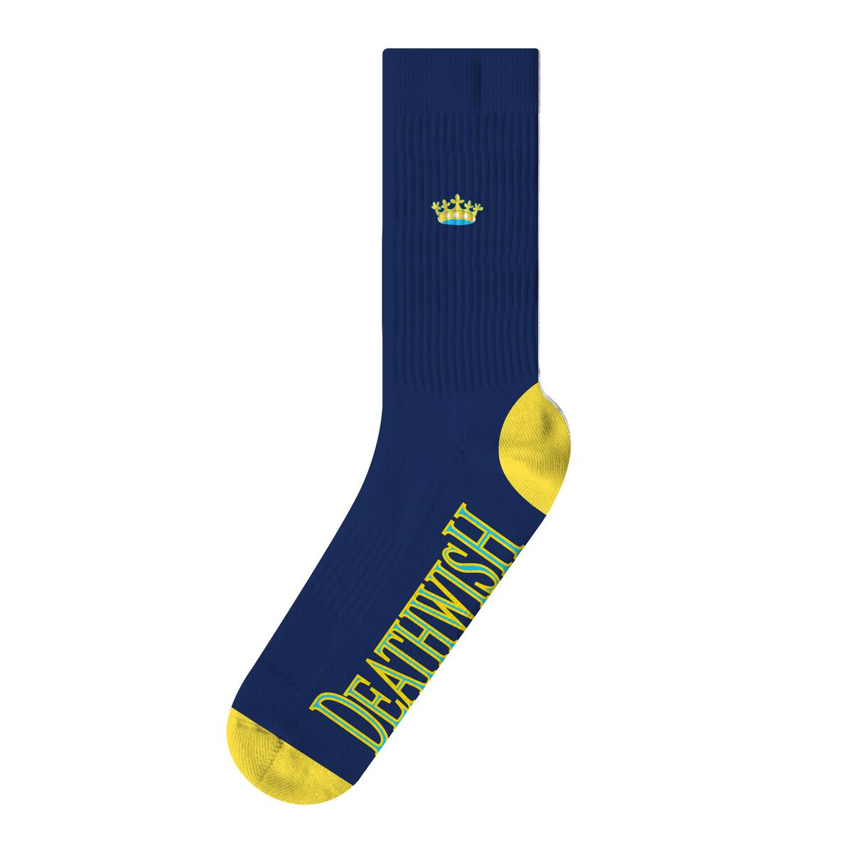 Deathwish Skateboards - Crown Navy Socks