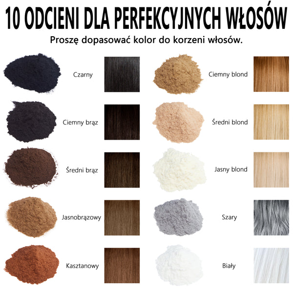 10 odcieni dla idealnych włosów