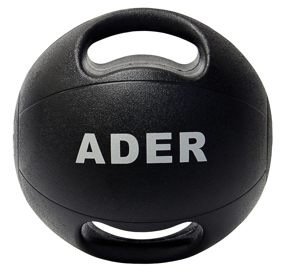 22 lb Double Grip Medicine Ball