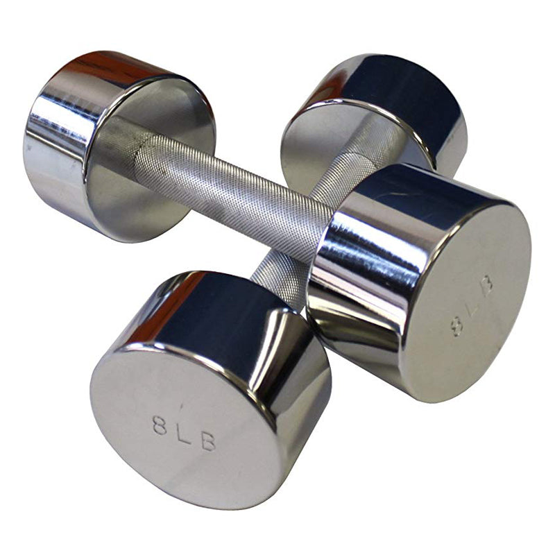 Ader Chrome Dumbbell Pair- 50lbs