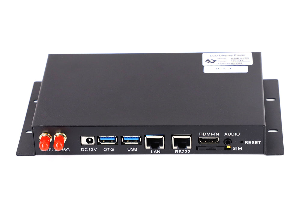 Huidu HD-M30B (4 + 32) جهاز تحكم LCD بالألوان الكاملة وعالي الأداء