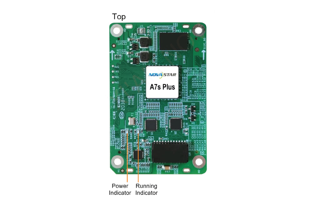 Novastar A7s Plus Small Size High-finem Large DUXERIT screen accepto Card