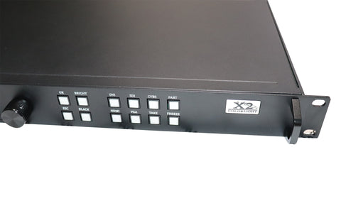 Colorlight Boîtier de contrôleur d'affichage LED HD professionnel X2