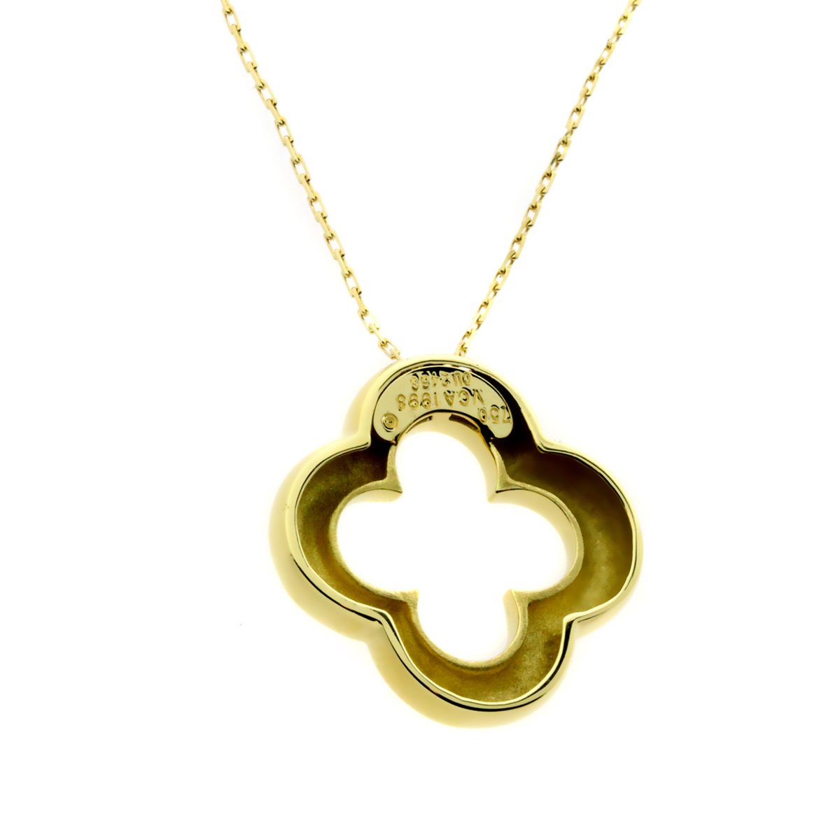 Van Cleef and Arpels Alhambra Gold Necklace