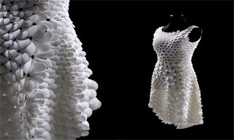 Four cases of terrific 3D printing technology | 3D Printed Clothing white