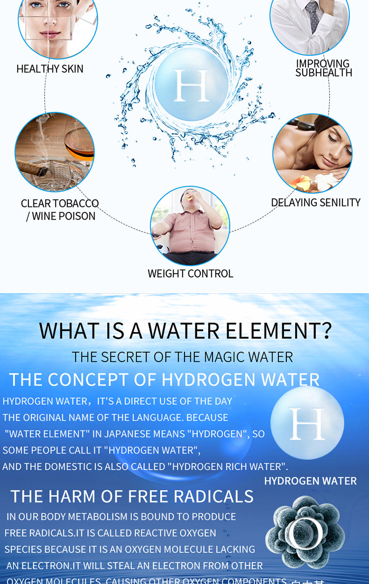 What is hydrogen water bottle good for