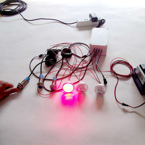 évasions en direct toucher pour allumer les lumières