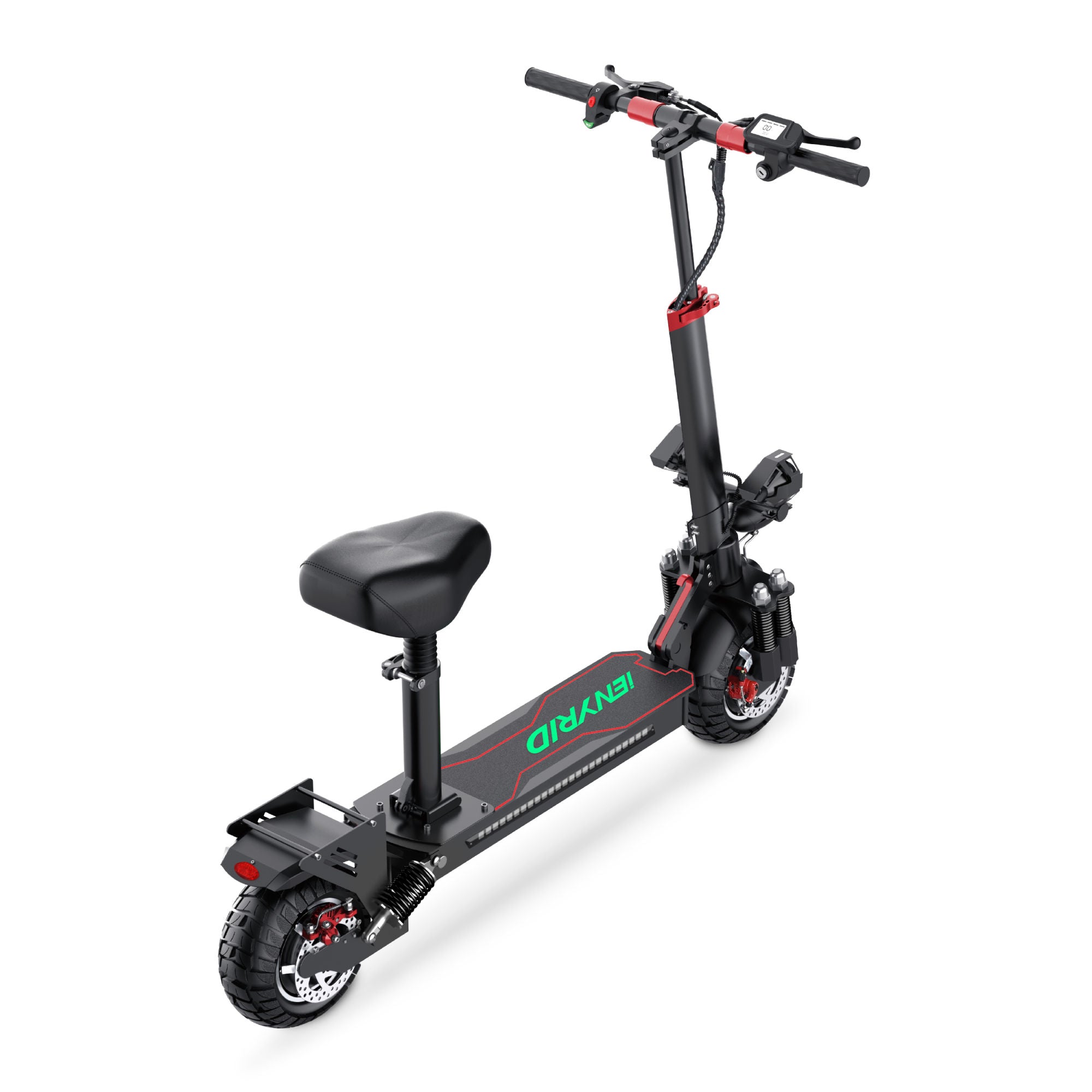 IE-ES10 Electric Scooter Off Road Folding E-Scooter 10 Inches With Seat