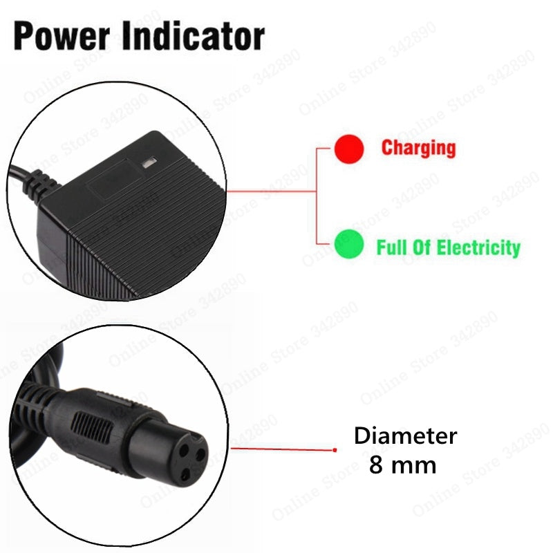 100-240VAC Power Supply for Self Balancing Scooter hoverboard