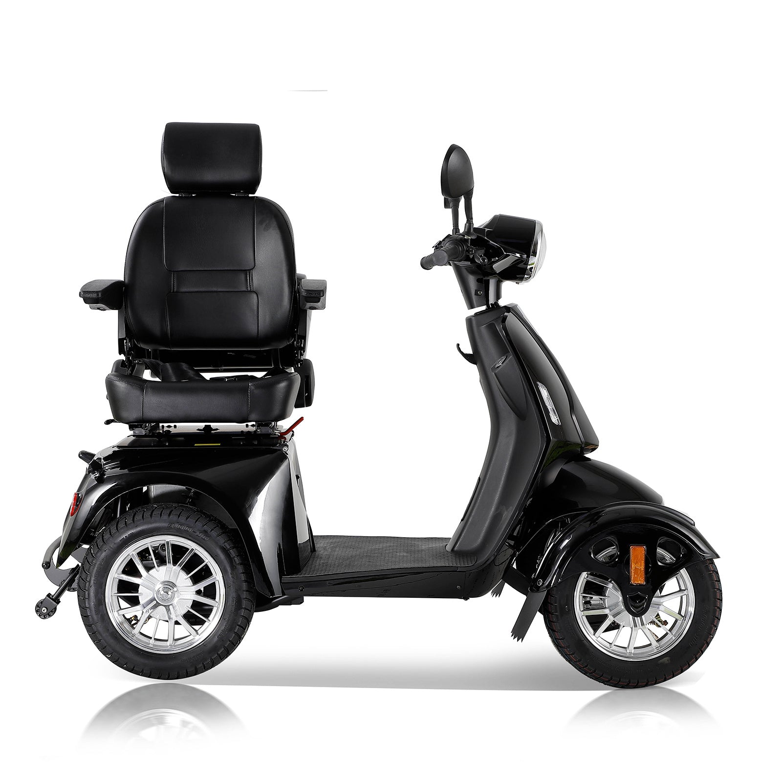 Fastest Mobility Scooter With Four Wheels For Adults & Seniors, Red 800W