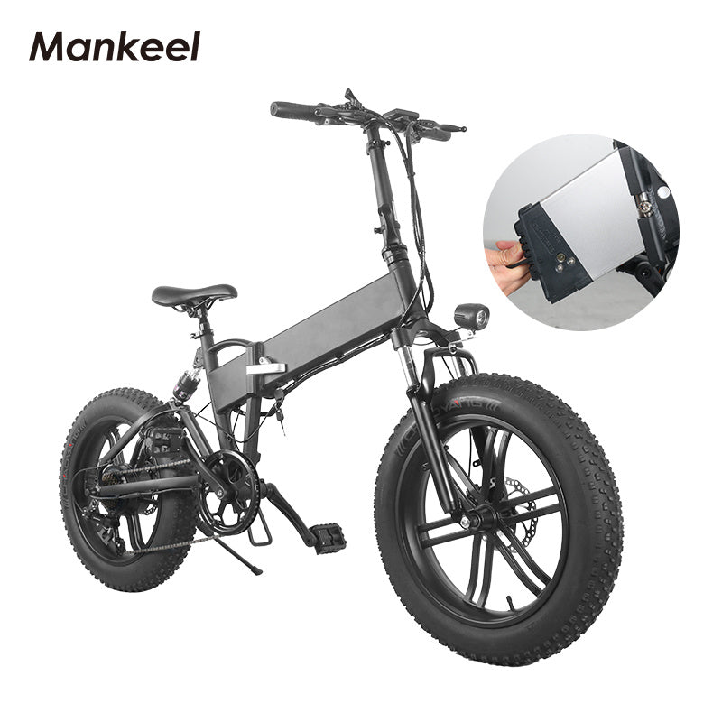 Electric bicycle MK011 20 inch foldable electric snowmobile 750W 10.4ah