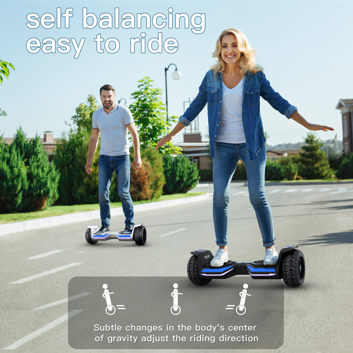 IE-X8 Self-Balancing Electric Scooter 10 Inch Hover Board