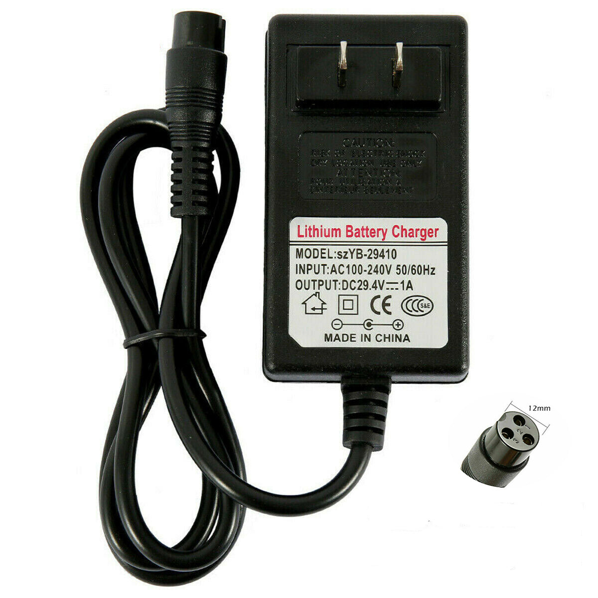 24V 24W Scooter Charger Adapter