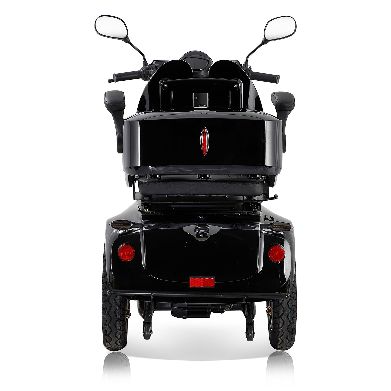 BLACK ELECTRIC MOBILITY SCOOTER WITH BIG SIZE HIGH POWER