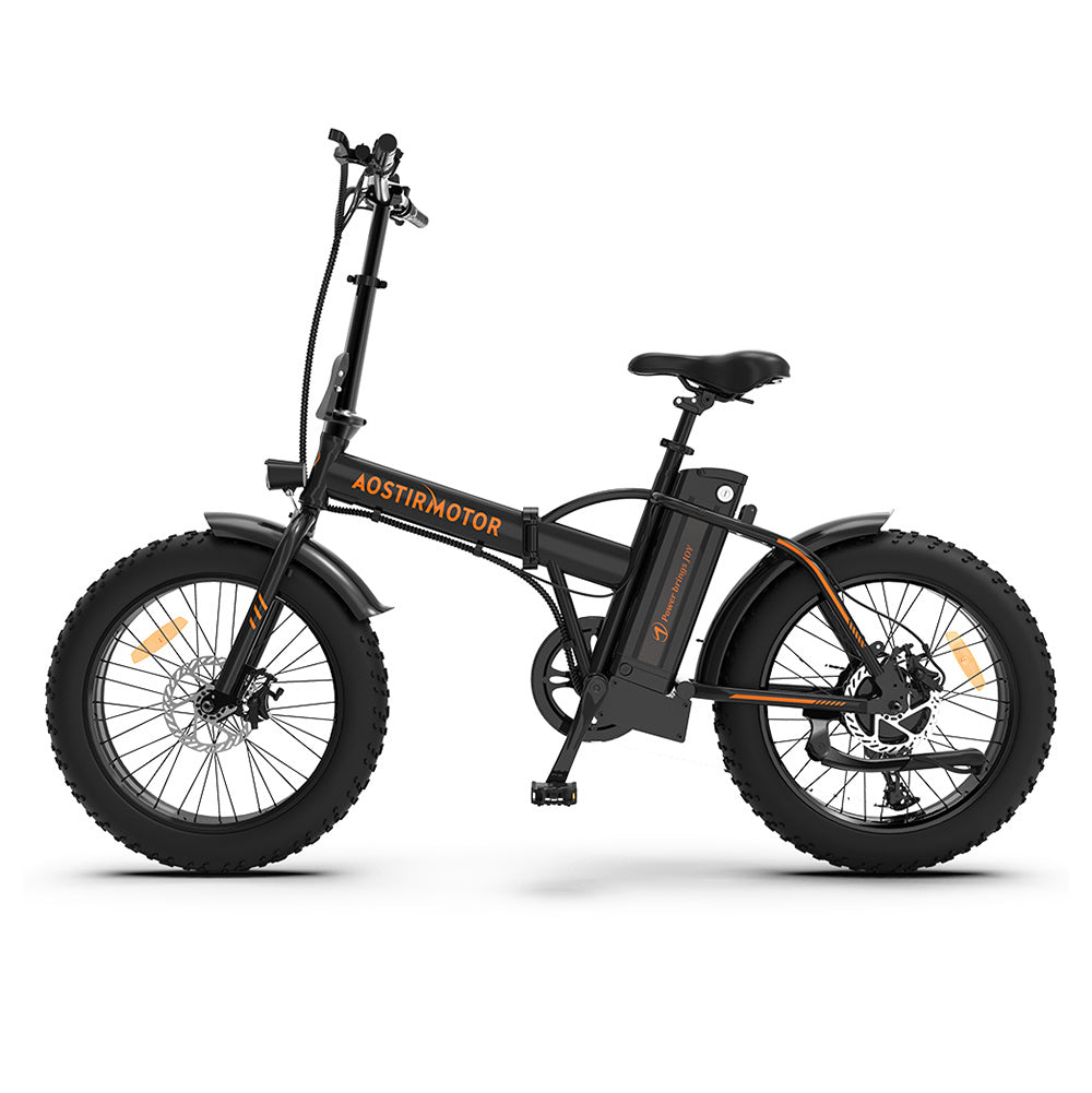 Electric Bike Fat Tire With Removable Lithium Battery for Adults