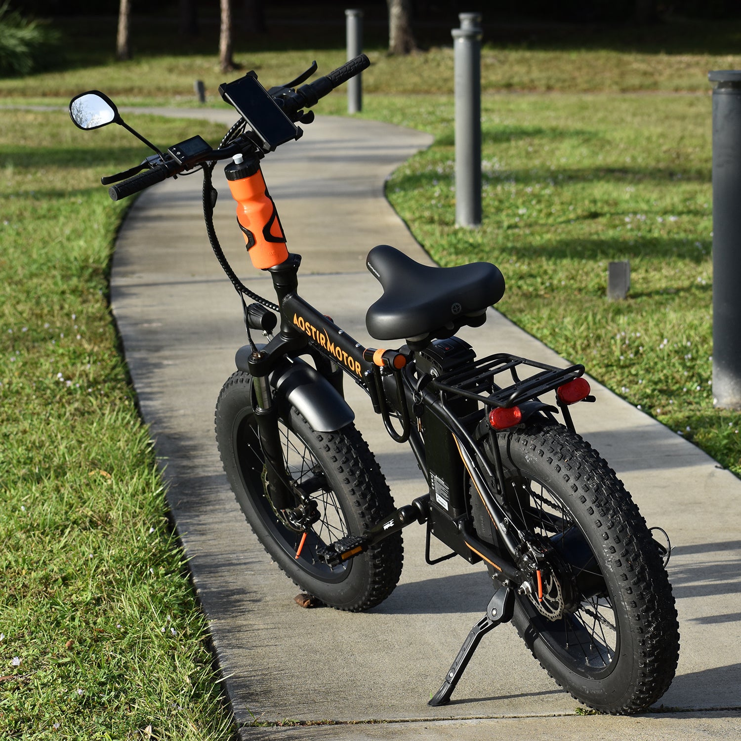 Electric Bike Fat Tire With Removable Lithium Battery for Adults