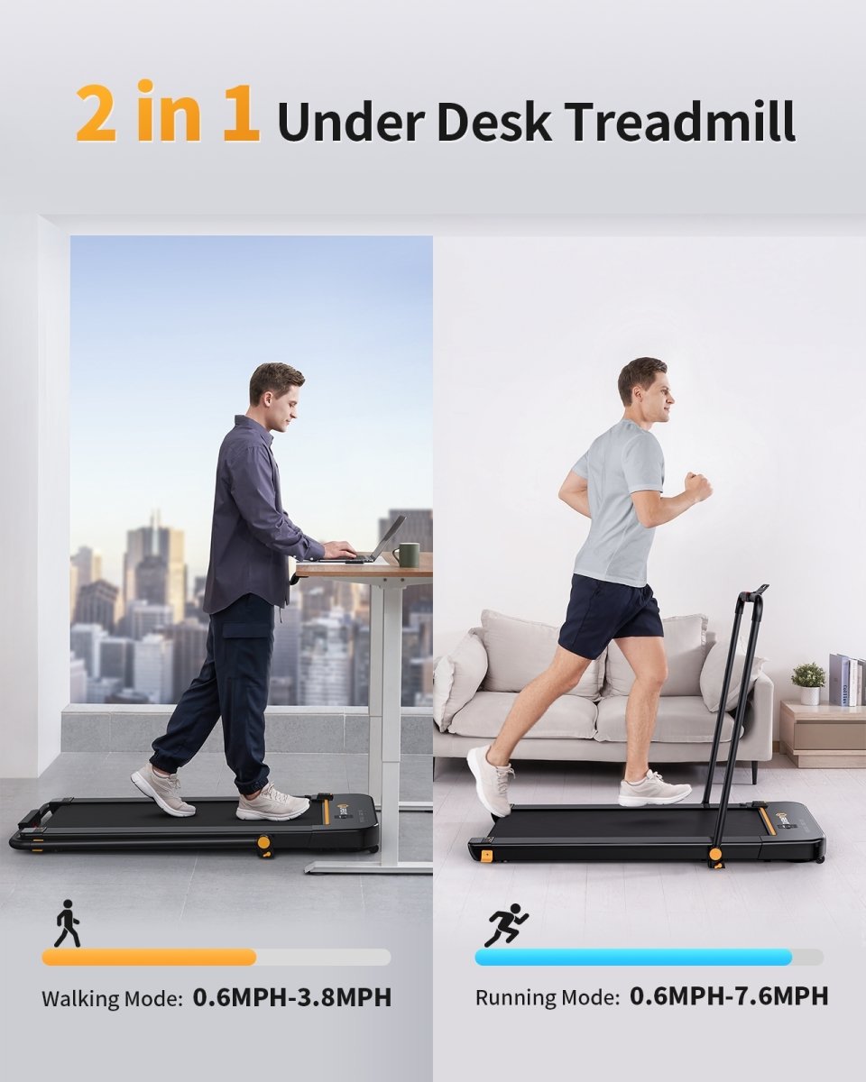 UREVO Strol Lite 2-in-1 Treadmill Under Desk Walking Treadmill