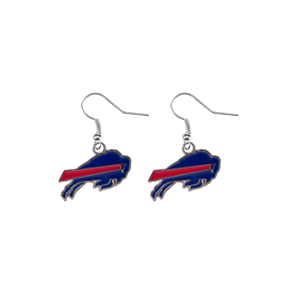 Bills Team Logo Dangle Earrings