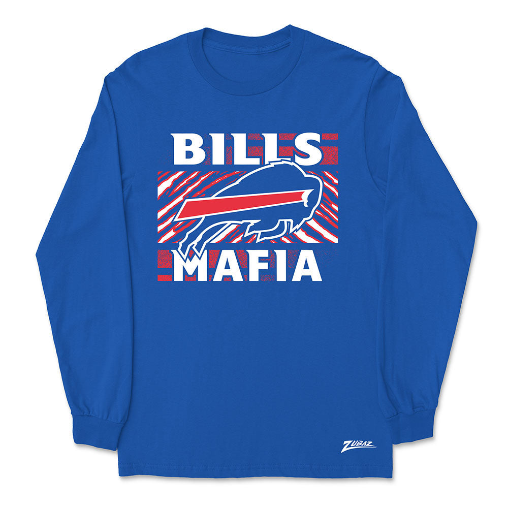 Bills Zubaz Mafia Long Sleeve T-Shirt