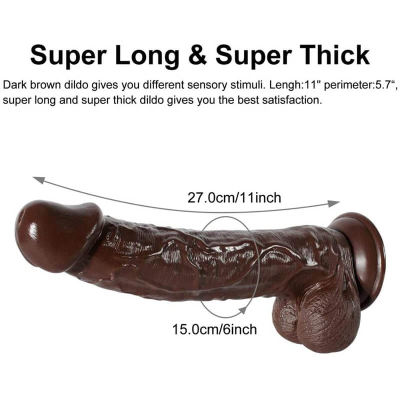 Realistic Brown Dildos for Women