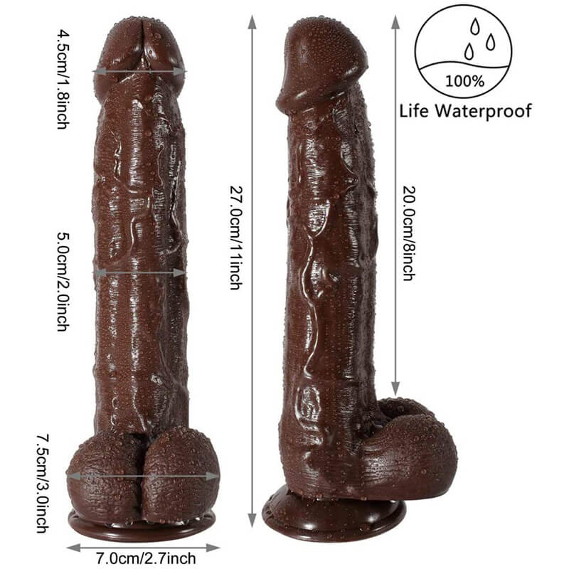 Realistic Brown Dildos for Women